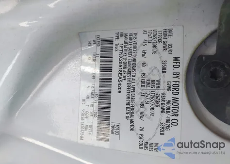 2008 Ford F-250 Lariat/Xl/Xlt z USA, uszkodzony, nr VIN 1FTNX20518EA54205